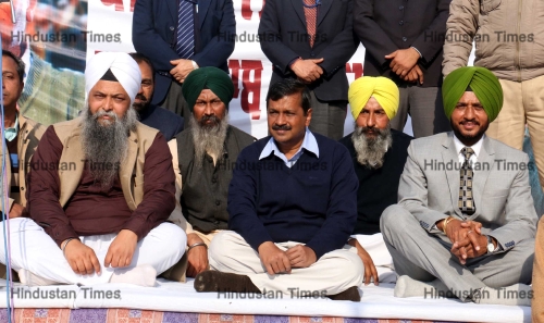 Delhi Chief Minister Arvind Kejriwal Address AAP Election Campaign Rally In Lambi