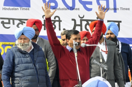 Punjab Elections 2017: Delhi Chief Minister Arvind Kejriwal Campaigns In Ludhiyana 