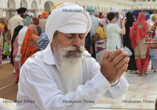 Sikh Devotees Pay Obeisance At Golden Temple On Martyrdom Day Of The Fifth Sikh Guru Arjun Dev Ji