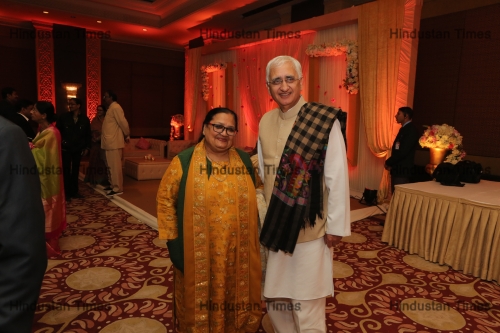Wedding Reception Of Congress Leader Vivek Tankha's Daughter Vasundhara And Shiv Sharma