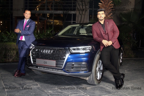 Bollywood Actor Arjun Kapoor Launches Audi Q5 In Delhi