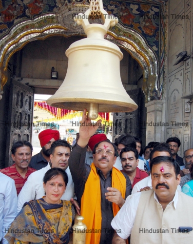 Newly Appointed BJP Punjab President Shwait Malik Visits Amritsar