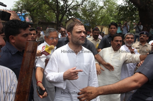 RSS Defamation Case: Congress President Rahul Gandhi Appears In Bhiwandi Court, Pleads Not Guilty
