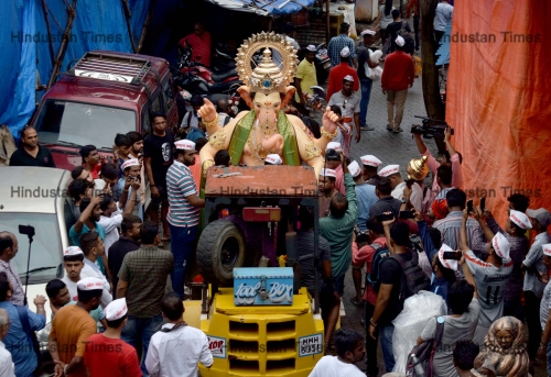 Preparations Of Upcoming Ganesha Chaturthi Festival