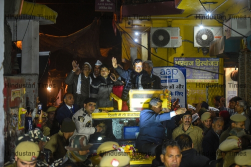Delhi Chief Minister Arvind Kejriwal Campaigns For Upcoming Delhi Election 2020