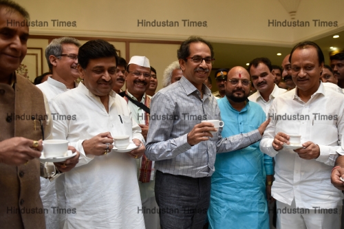 Maharashtra Government Hosts Customary Tea Party On The Eve Of The Budget Session