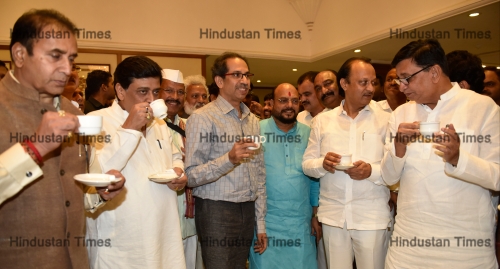 Maharashtra Government Hosts Customary Tea Party On The Eve Of The Budget Session