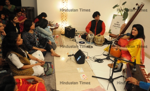 Indian Classical Singer Sveta Hattangdi Kilpady Performs In Gurugram