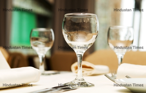 Wine,Glasses,On,The,Table,-,Shallow,Depth,Of,Field