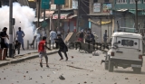 Violent Protests In Anantnag 