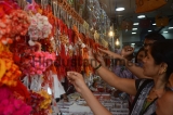 Women Shop For Rakhi Bandhan Festival