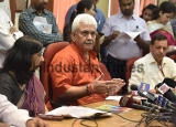 Press Conference Of Communication Minister Manoj Sinha On Issue Of 5G Roll Out