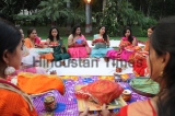 Hindu Married Women Celebrate Karva Chauth Festival