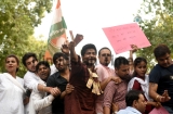 Congress Protest Against Prime Minster Narender Modi Demanding Probe Into Allegations Against Jay Amit Shah
