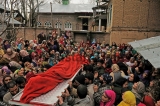 Large Number Of People Throng Soldier's Funeral In South Kashmir