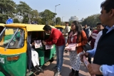 BJP Yuva Morcha Protest Against Delhi Chief Minister Arvind Kejriwal