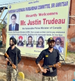 Preparations At Golden Temple For The Visit Of Canadian Prime Minister Justin Trudeau