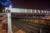 Western Railway Launches Girders For Construction Of Foot-Over-Bridge At Elphinstone Road Station