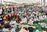 Social Activist Anna Hazare Begins His Hunger Strike In Delhi