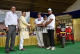 An NGO Animal Rahat Distributes E-Rickshaws In Exchange Of Animals To The Animal Cart Owners