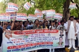 NCP Youth Wing Protest Against Modi Government Over Various Issues