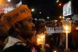 BJP Yuva Morcha Candle March To Protest Against Violence In West Bengal Panchayat Polls