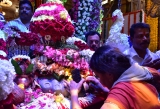 Devotees Attend 'Padya Pujan' Of Lalbaugcha Raja At Lalbaug