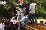 Youth Congress Protest On The Issue Of Unemployment And Rising Atrocities Against Women