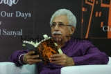 Actor Naseeruddin Shah At A Book Reading Session Of  The Glass House: A Year of Our Days By Chanchal Sanyal
