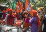 BJP-Sena Candidate From Mumbai North East Manoj Kotak Files Nomination Form