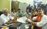 Union Sports Minister Rajyavardhan Singh Rathore Files His Nomination Papers From Jaipur Rural Lok Sabha Seat