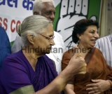 DPCC President Sheila Dikshit Inaugurates Control Room For Ls Polls Campaign At DPCC Office