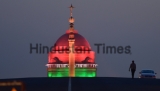 Rashtrapati Bhawan Illuminated Ahead Of Prime Minister Narendra Modi Swearing-In Ceremony