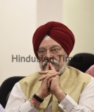 Press Conference Of Union Housing And Urban Affairs Minister Hardeep Singh Puri