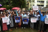 Doctors Protest Against National Medical Council Bill Passed In Lok Sabha Recently