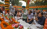 Bhoomi Pujan For The Forth Coming Vidhan Sabha Election