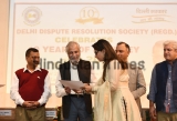 Delhi Chief Minister Arvind Kejriwal Attends A Function Commemorating The 10th Anniversary Of Delhi Dispute Resolution Society