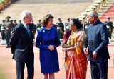 Ceremonial Reception Of Swedish King Carl XVI Gustaf And Queen Silvia