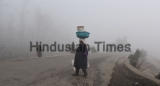 Cold Foggy Morning In Srinagar