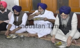 SAD President Sukhbir Singh Badal Leads Akalis In Doing Seva At Golden Temple To Mark Party’s 99th Foundation Day