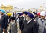 SAD President Sukhbir Singh Badal Leads Akalis In Doing Seva At Golden Temple To Mark Party’s 99th Foundation Day