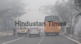 Cold Foggy Winter In Delhi NCR