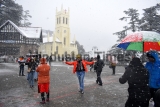 Cold Wave In Himachal: Shimla Receives First Snowfall Of 2020