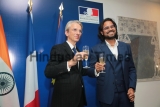 French Ambassdor Hosts A Party To Celebrate Designer Rahul Mishra Participation In Paris Haute Couture Week