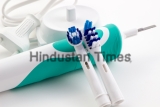 Soft,Focus,Toothbrush,Electric,,Dental,Care,Tools,On,White,Background.
