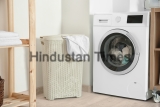 Basket,With,Laundry,And,Washing,Machine,In,Bathroom