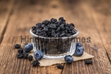 Dried,Blueberries,As,High,Detailed,Close-up,Shot,On,A,Vintage