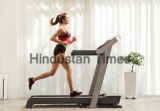 Full,Length,Profile,Shot,Of,A,Young,Woman,Running,On