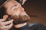 Oil,For,Beard,In,Dropper,,Process,Of,Moisturizing,Hair.