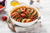 Ratatouille.,Traditional,French,Stew,Of,Summer,Vegetables.,Ratatouille,Casserole.